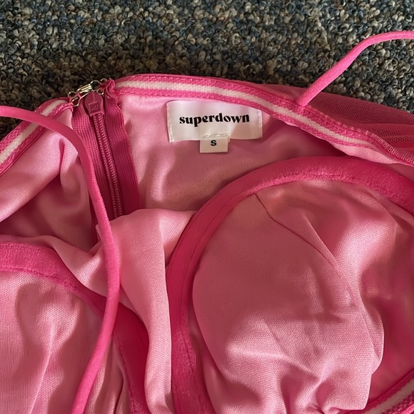 Super down Pink dress - Picture 3 of 3